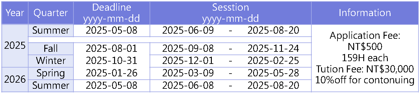 Quarter Program ENG